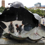Escultura de Botero es símbolo de la guerra local