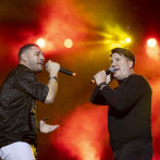 Andy Lucas se dieron un último abrazo y sellaron el final del dúo musical tras dejar miles desolados