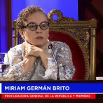 El cruce de Miriam Germán con aspirante al TC por el aborto y las tres causales