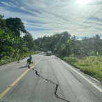 Obras Públicas evalúa causa de grietas en carretera Las Galeras, Samaná