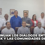 Comunitarios de Cotuí, Gobierno y Barrick continuarán diálogo este lunes