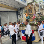 Católicos desfilan en la Zona Colonial en honor a la Virgen de la Altagracia