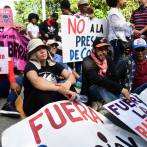 Más de cinco horas de marcha en Cotuí en contra de la Barrick Gold