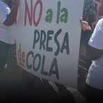 Marcha y concentración en Bonao en contra de la Barrick Gold y la presa de cola