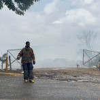 Humareda del vertedero afecta a comunitarios de Sabana Iglesia