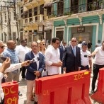 Ministro de Turismo reinaugura parque Duarte y reabre calle Las Mercedes en Zona Colonial