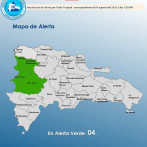 COE aumenta a cuatro provincias en alerta por incidencia de vaguada