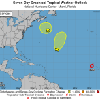 Se forma la tormenta Erin frente a las islas de Cabo Verde