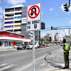 Conductores del gran Santo Domingo se acostumbran al no giro a la izquierda
