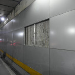 Preocupa falta de plafón en paso a desnivel de la 27 de Febrero con Máximo Gómez