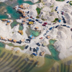 Los atractivos, pero peligrosos balnearios en el río Nizao