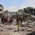 Israel bombardea otro edificio residencial en Gaza tras anuncio de Netanyahu