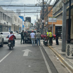 Retiran motocicletas de aceras para garantizar el tránsito peatonal en Santiago
