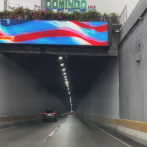 Obras Públicas reabre túnel de Las Américas , tras cierre por las lluvias