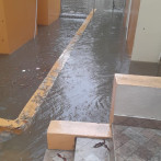 Fuertes lluvias provocan inundaciones en varios sectores de Santiago