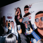 Jabriell devela mural en su honor durante su gira en Perú