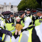 Reino Unido limitará las protestas repetidas tras 500 arrestos en vigilia propalestina