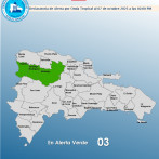 COE emite alerta verde para tres provincias