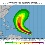 La tormenta tropical Jerry crece en el Atlántico y podría ser huracán el fin de semana