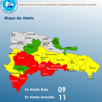 Estas son las nueve provincias bajo alerta roja por la tormenta tropical Melissa