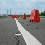 Tramo de nueva circunvalación de Baní registra grietas, tras dos meses y medio de ser inaugurada