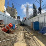 Comerciantes denuncian Calle del Sol en Santiago no estará lista en diciembre como se prometió