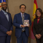 Tony Raful recibe visita de Juan Rojas en España