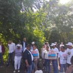 Residentes advierten no pararán de protestar en La Cuaba en contra de relleno sanitario