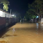 Aguaceros dejan un sector incomunicado y casas inundadas en San Pedro de Macorís