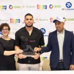Agustín Ramírez recibe premio Novato del Año dominicano en Grandes Ligas
