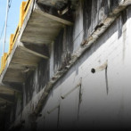 Condiciones debajo de las instalaciones del puente Juan Pablo Duarte
