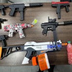 PN detiene 18 jóvenes en operativo por disturbios en vía pública con pistolas de hidrogel