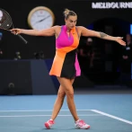 Sabalenka supera los nervios y gana en primera ronda en el Abierto de Australia