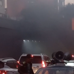 Incendio de vehículo en el túnel de la 27 de Febrero provoca caos vial