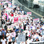 Movimiento Justicia marchó ayer al Palacio por caso Jet Set