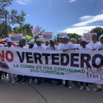 La Cuaba llevará protesta contra vertedero al Palacio Nacional