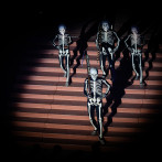 Fiesta de los esqueletos danzantes, un curioso acto en Semana Santa