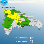 El Gran Santo Domingo más 17 provincias en alerta por vaguada este fin de semana