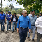 Eduardo Estrella visita zonas afectadas en Puerto Plata y evita ofrecer declaraciones sobre daños