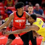 Amen Thompson evita eliminación de Houston y vence a los Lakers