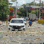 Comunidades quedan incomunicadas por crecida del río Yaque del Norte en Castañuelas