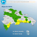 COE coloca al Gran Santo Domingo en alerta amarilla por precipitaciones durante el fin de semana