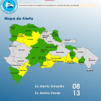 COE coloca a 21 provincias en alerta ante posibles lluvias