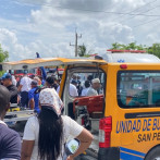 Al menos 18 personas resultaron heridas en accidente registrado en carretera Hato Mayor - San Pedro