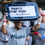 Sandy gana el décimo, Otto jonronea y los Marlins derrotan a Oakland
