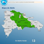COE alerta a 13 localidades por efectos de vaguada sobre el país