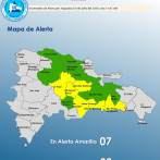 El COE eleva alerta amarilla para el Gran Santo Domingo y otras 5 provincias