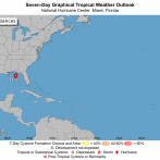 La tormenta Bertha amenaza con marejada ciclónica la costa norte del golfo de México