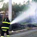 Incendio afecta miles de árboles en zona montañosa de San José de las Matas