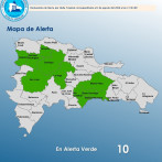 Gran Santo Domingo y otras 8 provincias en alerta verde por vaguada y onda tropical